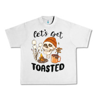 Lunar Rock let's get toasted camping Urban Heavy Tee - MaliasSmallBusiness