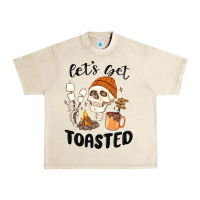 Sandshell let's get toasted camping Urban Heavy Tee - MaliasSmallBusiness