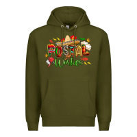 Army Green cinco de mayo postal worker Premium Hoodie - CowGirlArtShop