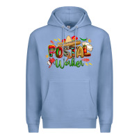 Colony Blue cinco de mayo postal worker Premium Hoodie - CowGirlArtShop