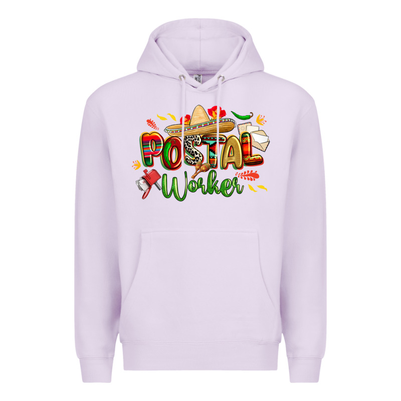 Cinco De Mayo Postal Worker Premium Hoodie by CowGirlArtShop | Teevron