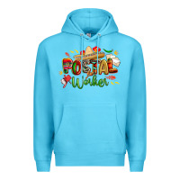 Ocean Blue cinco de mayo postal worker Premium Hoodie - CowGirlArtShop