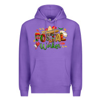 Purple cinco de mayo postal worker Premium Hoodie - CowGirlArtShop