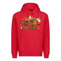 Red cinco de mayo postal worker Premium Hoodie - CowGirlArtShop