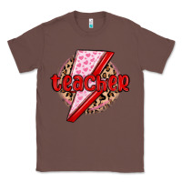 Chestnut teacher lightning bolt valentines day Classic Tee - MaliasSmallBusiness