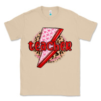 Mushroom teacher lightning bolt valentines day Classic Tee - MaliasSmallBusiness