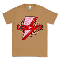 Toasted Coconut teacher lightning bolt valentines day Classic Tee - MaliasSmallBusiness
