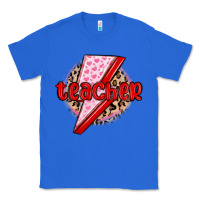 True Royal teacher lightning bolt valentines day Classic Tee - MaliasSmallBusiness