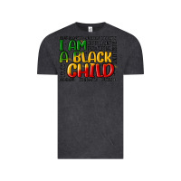 Vintage Black i am a black child Vintage Tee - MaliasSmallBusiness