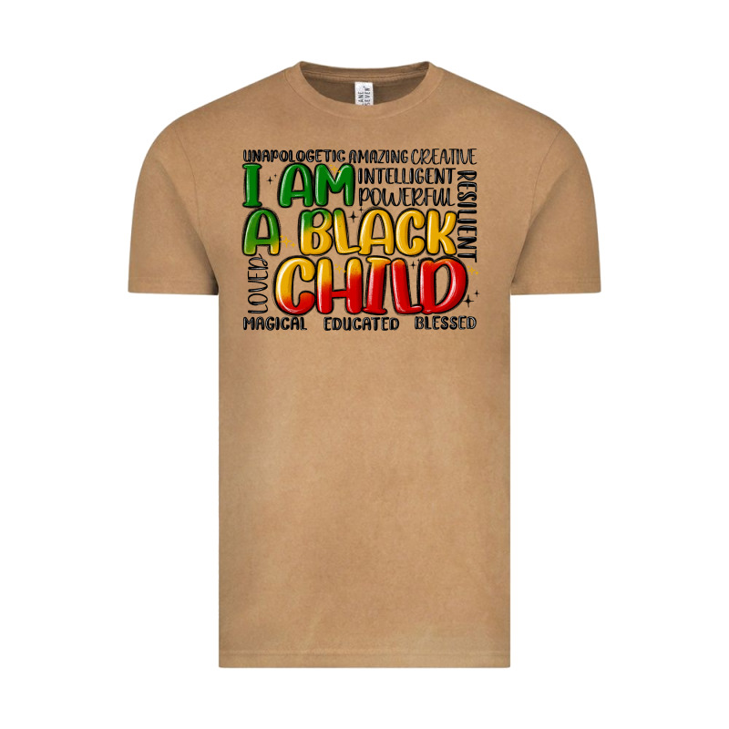 I Am A Black Child Vintage Tee by MaliasSmallBusiness | Teevron