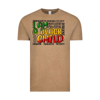 Vintage Coffee i am a black child Vintage Tee - MaliasSmallBusiness