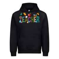 Black Easter Teacher Urban Hoodie - BundleAndBundleShop