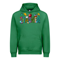 Emerald Easter Teacher Urban Hoodie - BundleAndBundleShop