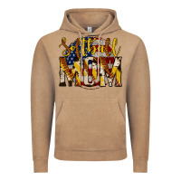 Vintage Coffee softball mom Vintage Hoodie - Jasminsmagicworld
