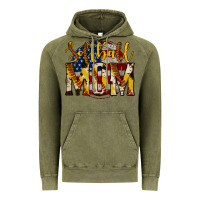 Vintage Olive softball mom Vintage Hoodie - Jasminsmagicworld