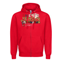 Red She Jesus America Too Zipper Hoodie - Bettercallsaul