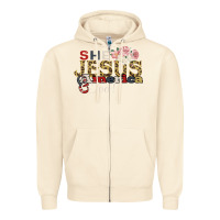 Sandshell She Jesus America Too Zipper Hoodie - Bettercallsaul