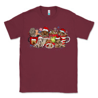 Christmas Dog Coffee Classic Tee | Teevron