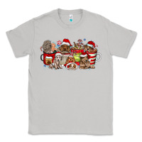 Moon Dust Christmas Dog Coffee Classic Tee - CowhideDigitalArt