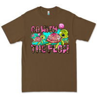 Cacao go with the flow Premium Tee - AdoDesignShop