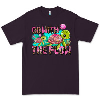 Plum go with the flow Premium Tee - AdoDesignShop