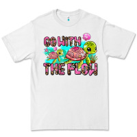 White go with the flow Premium Tee - AdoDesignShop