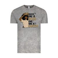 Cloud Rock hustle like a boss live like a queen Vintage Tee - MaliasSmallBusiness