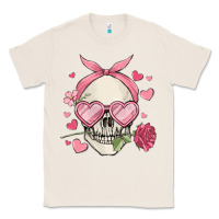Natural valentine's day skull Classic Tee - MaliasSmallBusiness