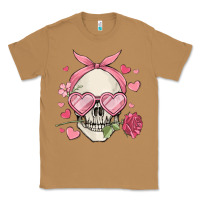 Toasted Coconut valentine's day skull Classic Tee - MaliasSmallBusiness