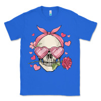 True Royal valentine's day skull Classic Tee - MaliasSmallBusiness