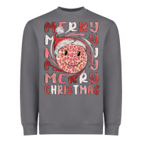 Storm merry christmas smiling face Heavyweight Sweatshirt - MaliasSmallBusiness