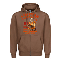 Chestnut American Football Zipper Hoodie - Bettercallsaul