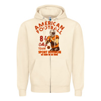 Sandshell American Football Zipper Hoodie - Bettercallsaul