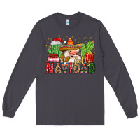 Smoke feliz navidad santa Long Sleeve Tee - MaliasSmallBusiness
