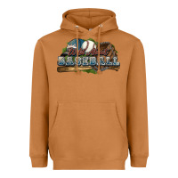 Meerkat Wild about Baseball Heavyweight Hoodie - HowdyJamesFarm
