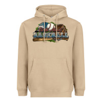 Mushroom Wild about Baseball Heavyweight Hoodie - HowdyJamesFarm