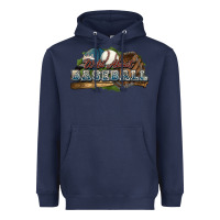 Navy Wild about Baseball Heavyweight Hoodie - HowdyJamesFarm