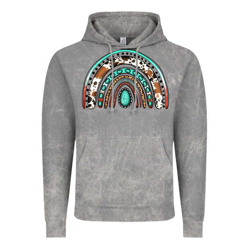 Western Rainbow Vintage Hoodie by Jasminsmagicworld | Teevron