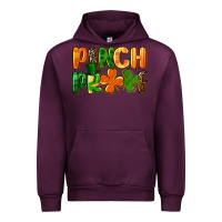 Mauve Wine pinch proof Urban Hoodie - FaDigitalArtStudio