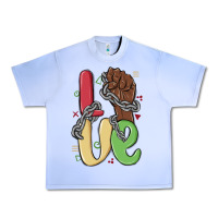 Grape Ice love juneteenth Urban Heavy Tee - MaliasSmallBusiness