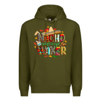 Army Green cinco de mayo nacho average waxer Premium Hoodie - CowGirlArtShop