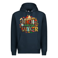 Navy cinco de mayo nacho average waxer Premium Hoodie - CowGirlArtShop