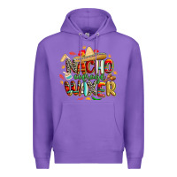 Purple cinco de mayo nacho average waxer Premium Hoodie - CowGirlArtShop
