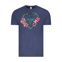 Vintage Denim cma  heart Vintage Tee - MaliasSmallBusiness