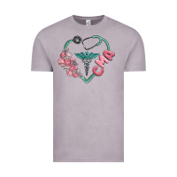 Vintage Zinc cma  heart Vintage Tee - MaliasSmallBusiness