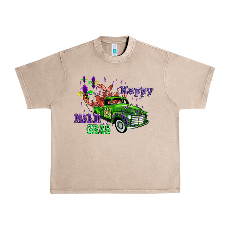 Mardi Gras With Truck Urban Heavy Tee by AdoDesignShop | Teevron