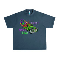 Midnight Navy mardi gras with truck Urban Heavy Tee - AdoDesignShop