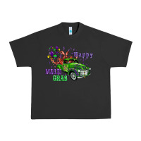 Pigment Black mardi gras with truck Urban Heavy Tee - AdoDesignShop