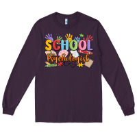 Plum school psychologist Long Sleeve Tee - MaliasSmallBusiness