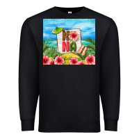 Black summer nana Premium Sweatshirt - TumblerDesignByShophia